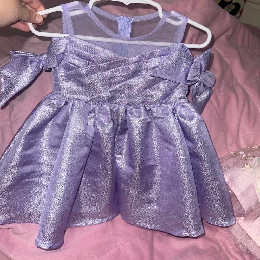 Baby girl lilac party dress